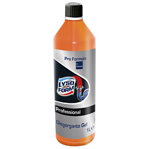 Lysoform Disgorgante Gel, Tappo di sicurezza, Flacone 1 l Lysoform Disgorgante Gel, Tappo di sicurezza, Flacone 1 l