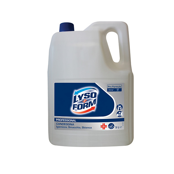 Lysoform Professional Candeggina Classica Pro Formula, Flacone 5 L