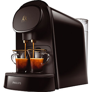 Machine à café à capsules doubles Philips, coloris noir