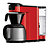Machine à café dosettes et filtre Philips Switch rouge - 1