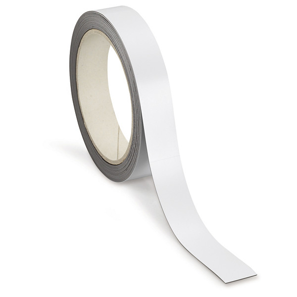 Magnetische etiketten - voorgesneden etiketten op rol 100x30 mm - 1