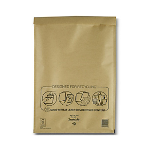 Mail Lite® Bolsa de papel de burbujas nº 19 Kraft marrón Mail Lite® Bolsa de papel de burbujas nº 19 Kraft marrón