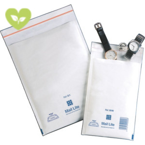 Mail Lite® Mail Lite, Busta imbottita a bolle d'aria, AirCap®, Autoadesiva, Carta Kraft, F3, 330 x 220 mm, Bianco (confezione 10 pezzi) Mail Lite® Mail Lite, Busta imbottita a bolle d'aria, AirCap®, Autoadesiva, Carta Kraft, F3, 330 x 220 mm, Bianco (confezione 10 pezzi)