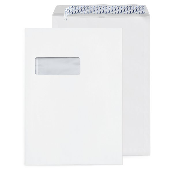 Mailman - papperskuvert med självhäftande täckremsa 229 x 324 mm - 3