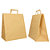 MAINETTI BAGS Shopper Flat Large - 28 x 17 x 32 cm - carta kraft - avana  - conf. 250 pezzi - 1