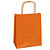 MAINETTI BAGS Shopper Twisted - maniglie cordino - 18 x 8 x 24 cm - carta kraft - arancio  - conf. 25 pezzi - 2