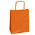 MAINETTI BAGS Shopper Twisted - maniglie cordino - 18 x 8 x 24 cm - carta kraft - arancio  - conf. 25 pezzi - 3