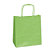 MAINETTI BAGS Shopper Twisted - maniglie cordino - 36 x 12 x 41 cm - carta kraft - verde mela  - conf. 25 pezzi - 2