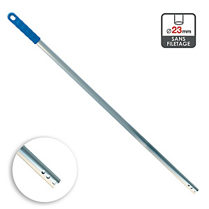 Manche aluminium 1,40 m 23 mm 6 trous Manche aluminium 1,40 m 23 mm 6 trous