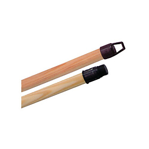Manche à balai en bois à visser - Hauteur 1,30 m Manche à balai en bois à visser - Hauteur 1,30 m