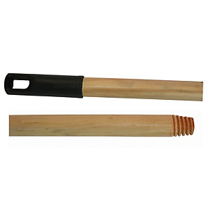 Manico legno con cappuccio in plastica, 120 cm Manico legno con cappuccio in plastica, 120 cm