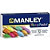 MANLEY Ceras, Fluo y Pastel, estuche de 10, colores surtidos - 1