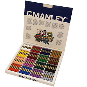 MANLEY Estuche de 192 ceras en colores surtidos MANLEY Estuche de 192 ceras en colores surtidos