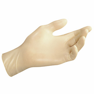 Mapa Gants jetables en latex poudré Taille 6 - Boîte de 100 Mapa Gants jetables en latex poudré Taille 6 - Boîte de 100