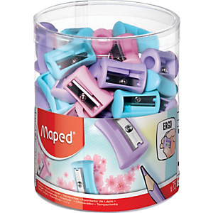 Maped Afilalapiz, bote de 75 unidades, colores pastel surtidos Maped Afilalapiz, bote de 75 unidades, colores pastel surtidos