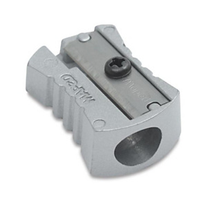 Maped Sacapuntas de metal, agujero simple, expositor 20 unidades, gris Maped Sacapuntas de metal, agujero simple, expositor 20 unidades, gris