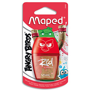 MAPED Taille-crayon 1 usage ANGRY BIRDS, blister