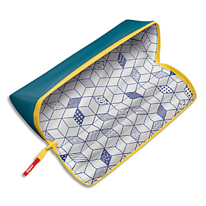 MAPED Trousse ouverture XXL, réversible et personnalisable. En polyester. Dim 22x6cm Modèle basic vert MAPED Trousse ouverture XXL, réversible et personnalisable. En polyester. Dim 22x6cm Modèle basic vert