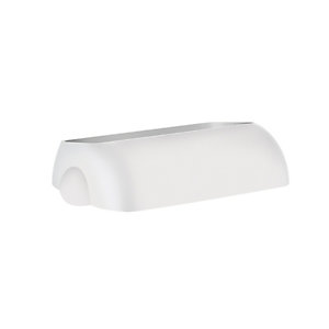MAR PLAST Coperchio per cestino gettacarte Soft Touch - 33,5x22,5x9 cm - 23 L - bianco