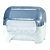 MAR PLAST Dispenser carenato da banco Wiperbox per bobine asciugatutto - 34x31,5x36 cm - bianco/azzurro trasparente - 2