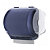 MAR PLAST Dispenser carenato da banco Wiperbox per bobine asciugatutto - 34x31,5x36 cm - bianco/azzurro trasparente - 3