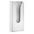 MAR PLAST Dispenser per sacchetti igienici - capacitA' 60 sacchetti - 13,5x5,5x29,5 cm - bianco - 1