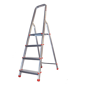 MARCHETTI Scala domestica Stella Basic - 4 gradini - alluminio - Marchetti MARCHETTI Scala domestica Stella Basic - 4 gradini - alluminio - Marchetti