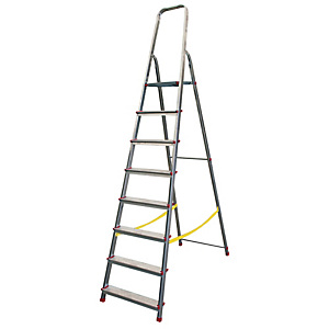 MARCHETTI Scala domestica Stella Basic - 8 gradini - alluminio - Marchetti MARCHETTI Scala domestica Stella Basic - 8 gradini - alluminio - Marchetti