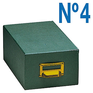 MARIOLA Fichero de cartón verde Nº 4 (220 x 155 x 250 mm) MARIOLA Fichero de cartón verde Nº 4 (220 x 155 x 250 mm)