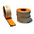 MARKIN Rotolo etichette Onda permanenti per prezzatrice Motex 2612NEW, 26 x 12 mm, Arancio fluo (confezione 16 rotoli da 1.500 etichette) - 1