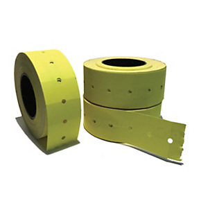 MARKIN Rotolo etichette permanenti per prezzatrice Motex 5500NEW, 21 x 12 mm, Giallo fluo (confezione 20 rotoli da 1.000 etichette) MARKIN Rotolo etichette permanenti per prezzatrice Motex 5500NEW, 21 x 12 mm, Giallo fluo (confezione 20 rotoli da 1.000 etichette)