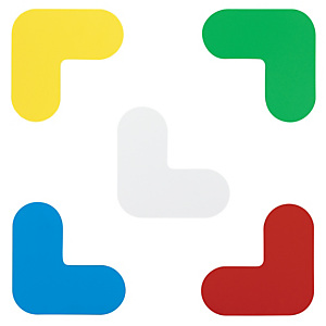 Marquage au sol Angle rouge