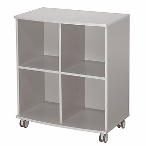 Marque generique Desserte Domino 4 cases - Mélaminé - Corps Aluminium Marque generique Desserte Domino 4 cases - Mélaminé - Corps Aluminium
