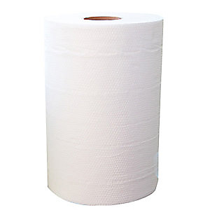 Marque generique Essuie-tout ultra-compact - Blanc - 150 feuilles Marque generique Essuie-tout ultra-compact - Blanc - 150 feuilles
