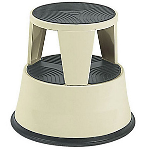 Marque generique Marchepied tabouret métal beige Marque generique Marchepied tabouret métal beige