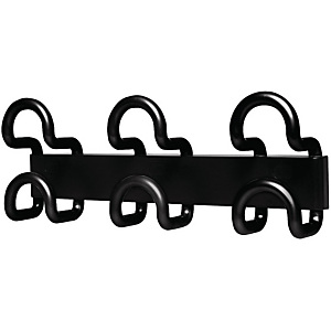 Marque generique Patère Design UNILUX - 3 patères - noir Marque generique Patère Design UNILUX - 3 patères - noir