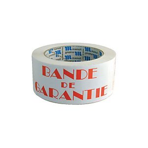 Marque generique Ruban adhésif imprimé : Bande de garantie - 100 m x 50 mm (Lot de 6) Marque generique Ruban adhésif imprimé : Bande de garantie - 100 m x 50 mm (Lot de 6)
