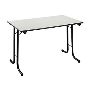 Marque generique Table pliante modulaire Rectangle L. 120 x P. 70 cm - Gris