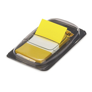 Marque-pages rigides Post-it®jaune