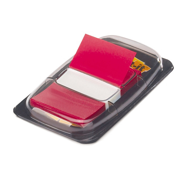 Marque-pages souples en polypropylène rouge Post-it - 1