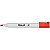 Marqueur effaçable tableau blanc pointe ogive 1,5 - 3 mm rouge - 1