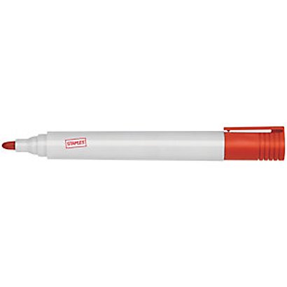 Marqueur effaçable tableau blanc pointe ogive 1,5 - 3 mm rouge