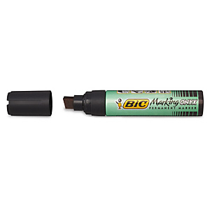 Marqueur permanent pointe biseautée extra-large noire Marking Onyx XXL BIC Marqueur permanent pointe biseautée extra-large noire Marking Onyx XXL BIC