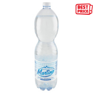 MARTINA Acqua minerale naturale, Bottiglia di plastica, 1,5 l (confezione 6 pezzi)