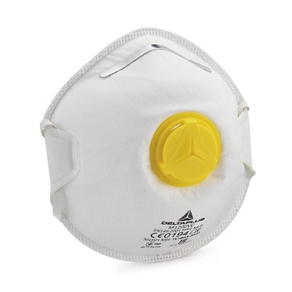 Masque anti-poussière FFP2 avec soupape Delta Plus - 1