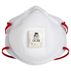 Masque anti-poussière FFP3 avec soupape 3M
