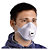 Masque anti-poussière pliable FFP1 avec soupape 3M - 1
