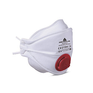 Masque anti-poussière pliable FFP3 avec soupape Delta Plus