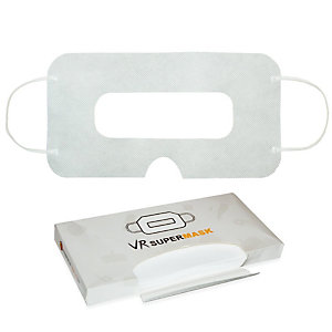 Masque jetable hygiénique de protection pour casque de réalité virtuelle, la boite de 50.