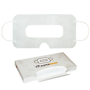 Masque jetable hygiénique de protection pour casque de réalité virtuelle, la boite de 50. Masque jetable hygiénique de protection pour casque de réalité virtuelle, la boite de 50.